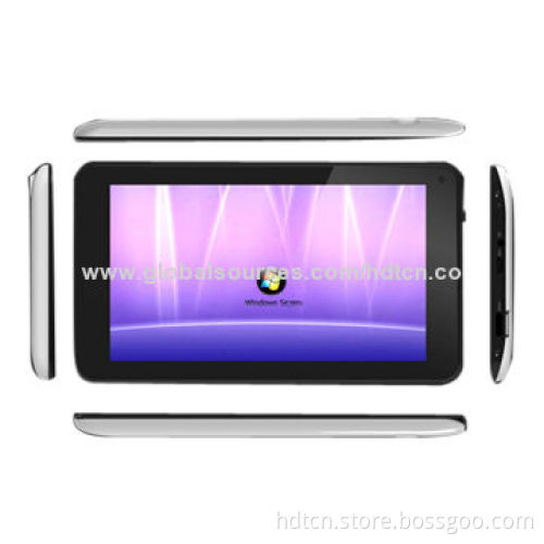 High-quality 7-inch Tablet PCs, Quad-core, 2G Calling, MTK Solution with 2,500mAh Battery